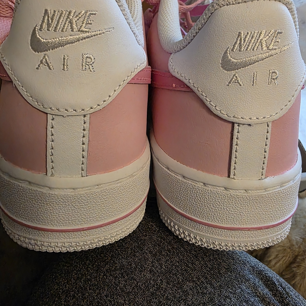 Custom Air Force 1 Bubblegum Drip Sneakers New In Box Size 6 - Picture 3 of 5